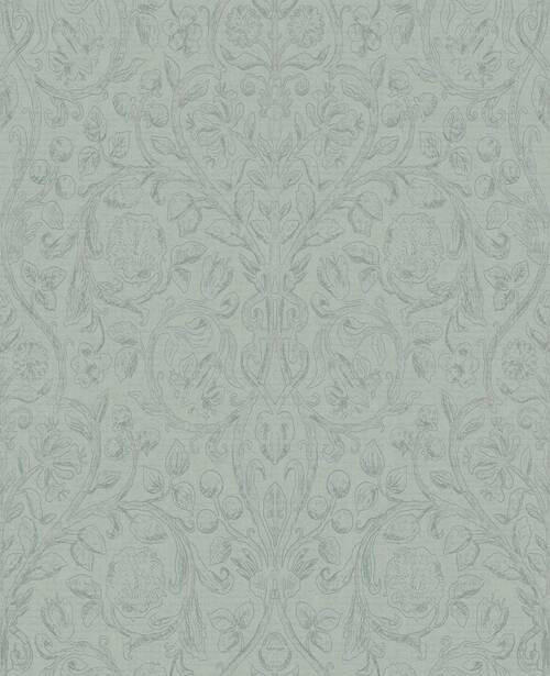 Xora Vliestapete Grau 53x1005 cm