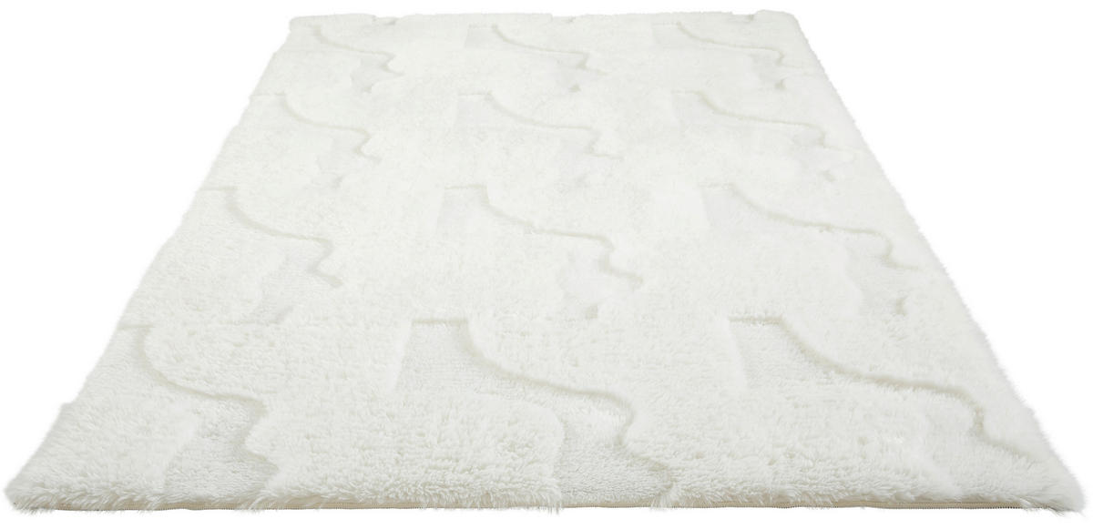 HOCHFLORTEPPICH 133/190 cm Creme  - Creme, Basics, Textil (133/190cm) - Novel