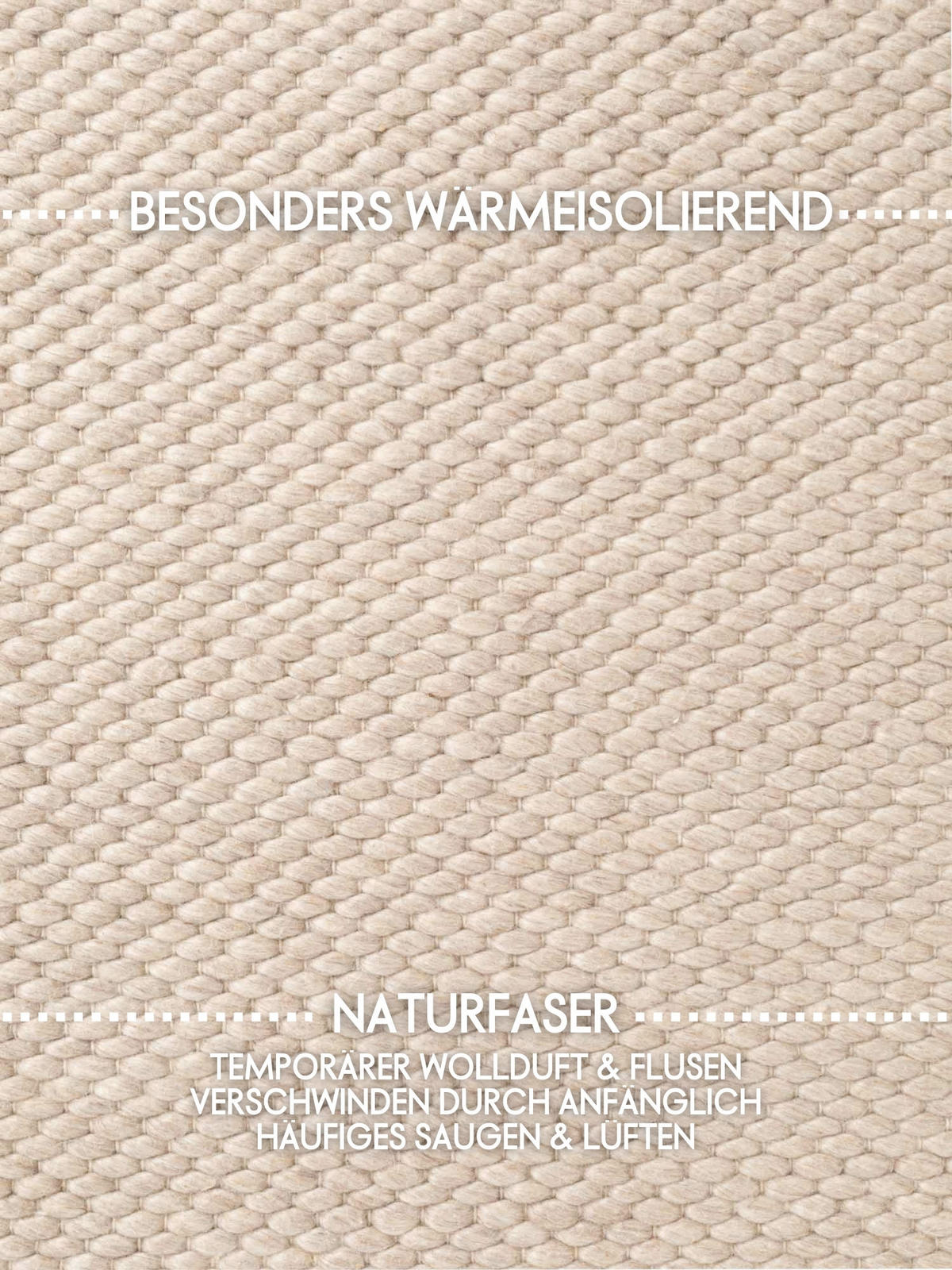 WOLLTEPPICH 160/230 cm Lyon Beige rechteckig  - Beige, Basics, Textil (160/230cm) - Elle Decoration