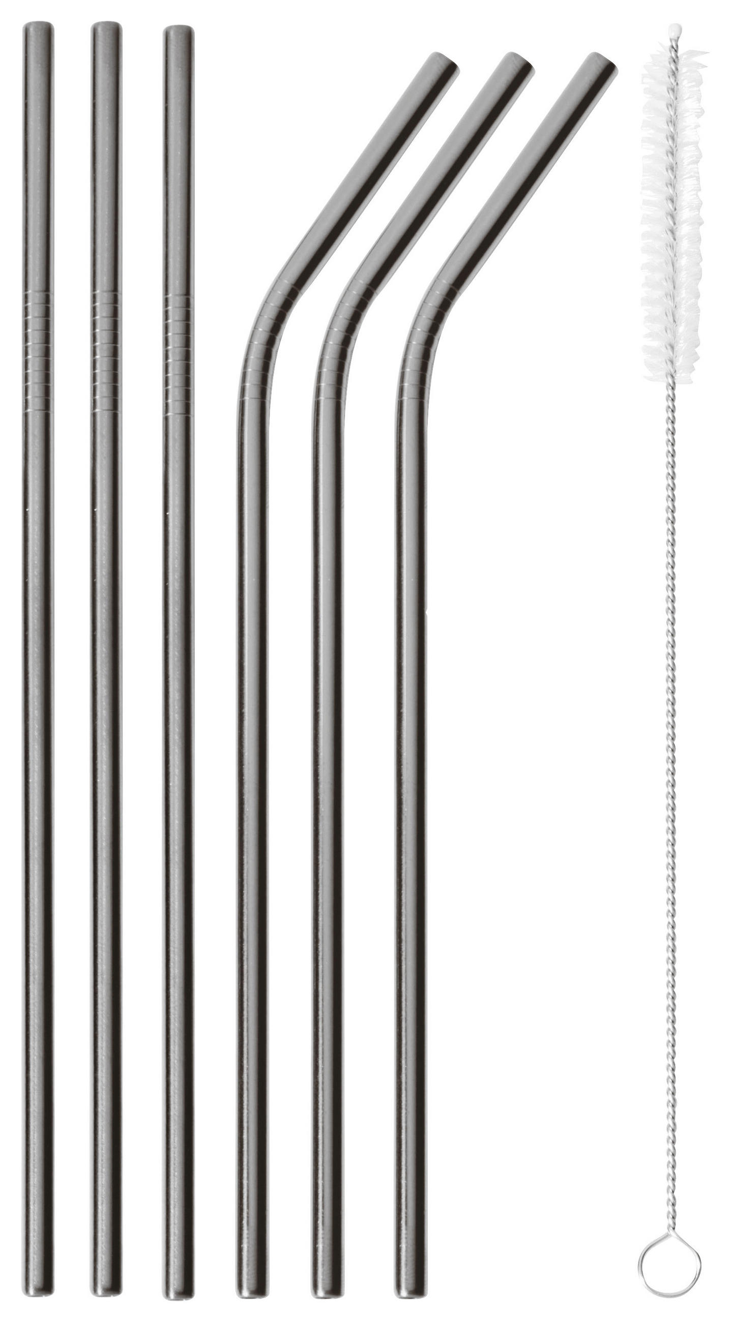 Sambonet Trinkhalmset Schwarz 21.5 cm