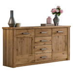 SIDEBOARD  165/87/44 cm 4 Schublade(n)  - Eichefarben/Bronzefarben, KONVENTIONELL, Holz/Holzwerkstoff (165/87/44cm) - Landscape