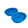 SAND- UND WASSERMUSCHEL 73/88/22 cm  - Blau, Basics, Kunststoff (73/88/22cm) - BIG