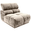SOFAELEMENT in Flachgewebe Taupe  - Taupe, Modern, Textil (81/86/113cm) - MID.YOU