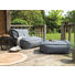 Outdoor Loungesofa Polyester - Grau, Design, Kunststoff (120/88/72cm) Outdoor Loungesofa Polyester - Grau, Design, Kunststoff (120/88/72cm)