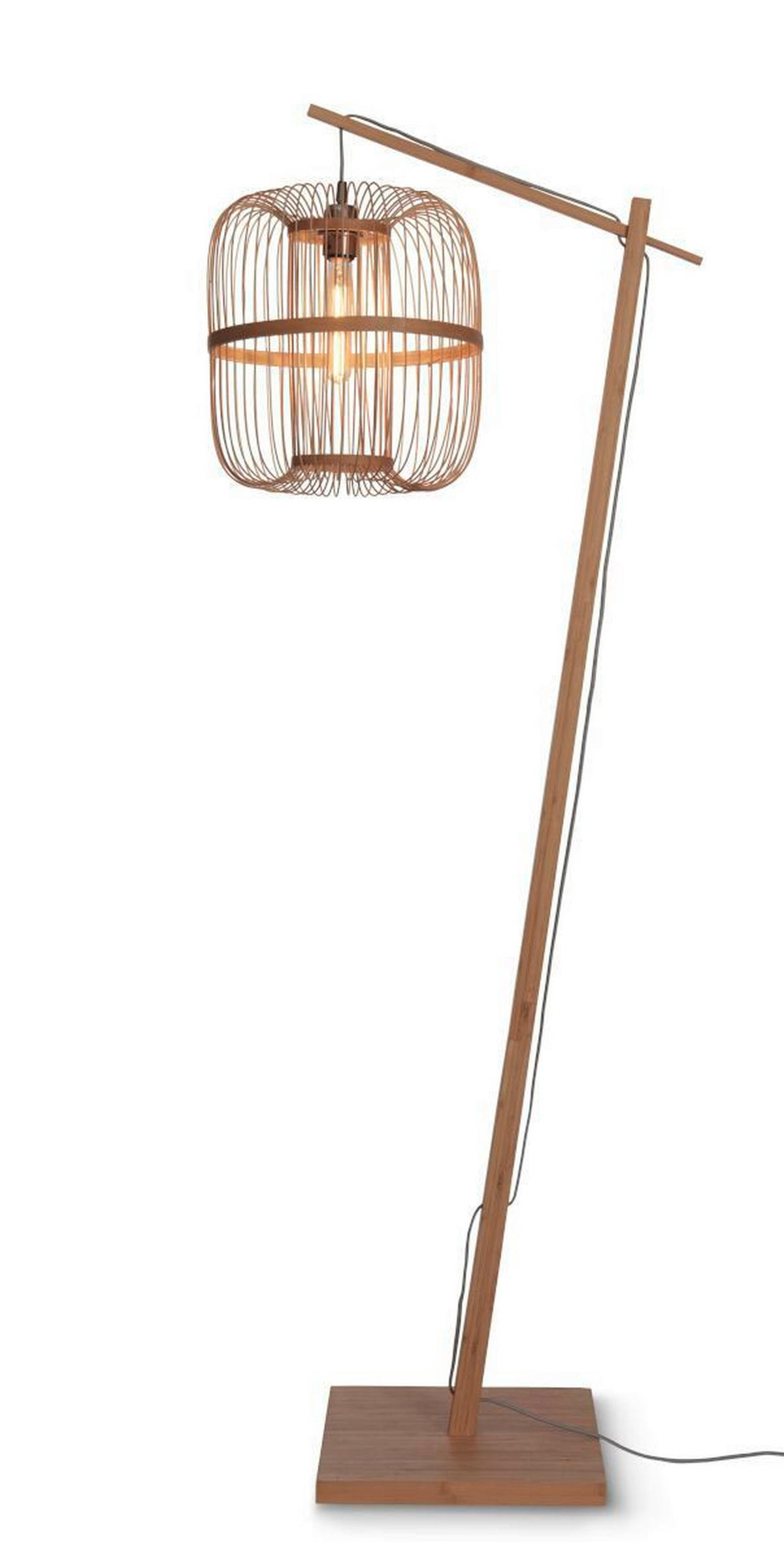 STEHLEUCHTE    - Naturfarben, Trend (176/36/63cm) - Good & Mojo