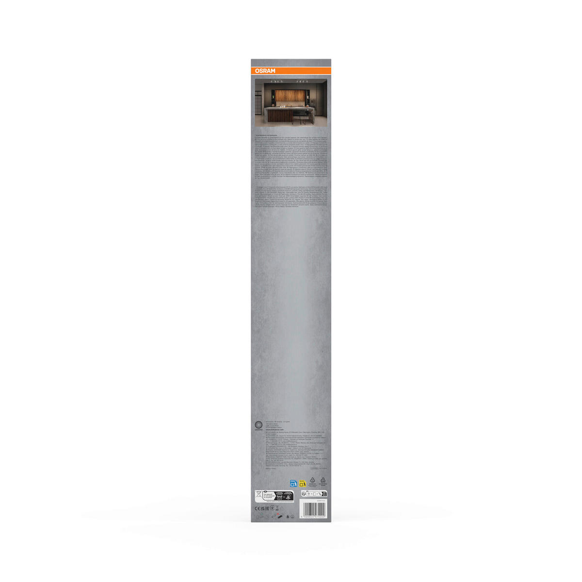 LED-STRAHLER 60/6/14 cm   - Weiß, Basics, Metall (60/6/14cm) - Osram