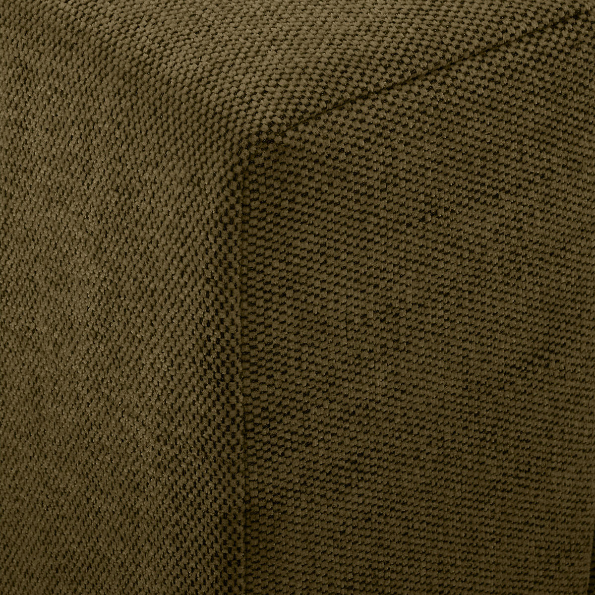 WOHNLANDSCHAFT in Flachgewebe Grün  - Buchefarben/Schwarz, Konventionell, Holz/Kunststoff (283/371/208cm) - Livetastic
