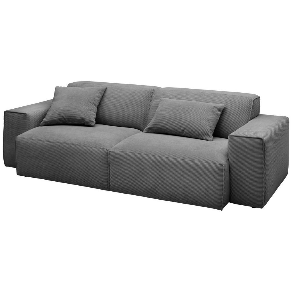 Thumbnail - Pure Home Lifestyle 3-Sitzer-Sofa, Anthrazit, Textil, 236x71x101 cm, Blauer Engel, Goldenes M, Oeko-Tex® Standard 100, D...