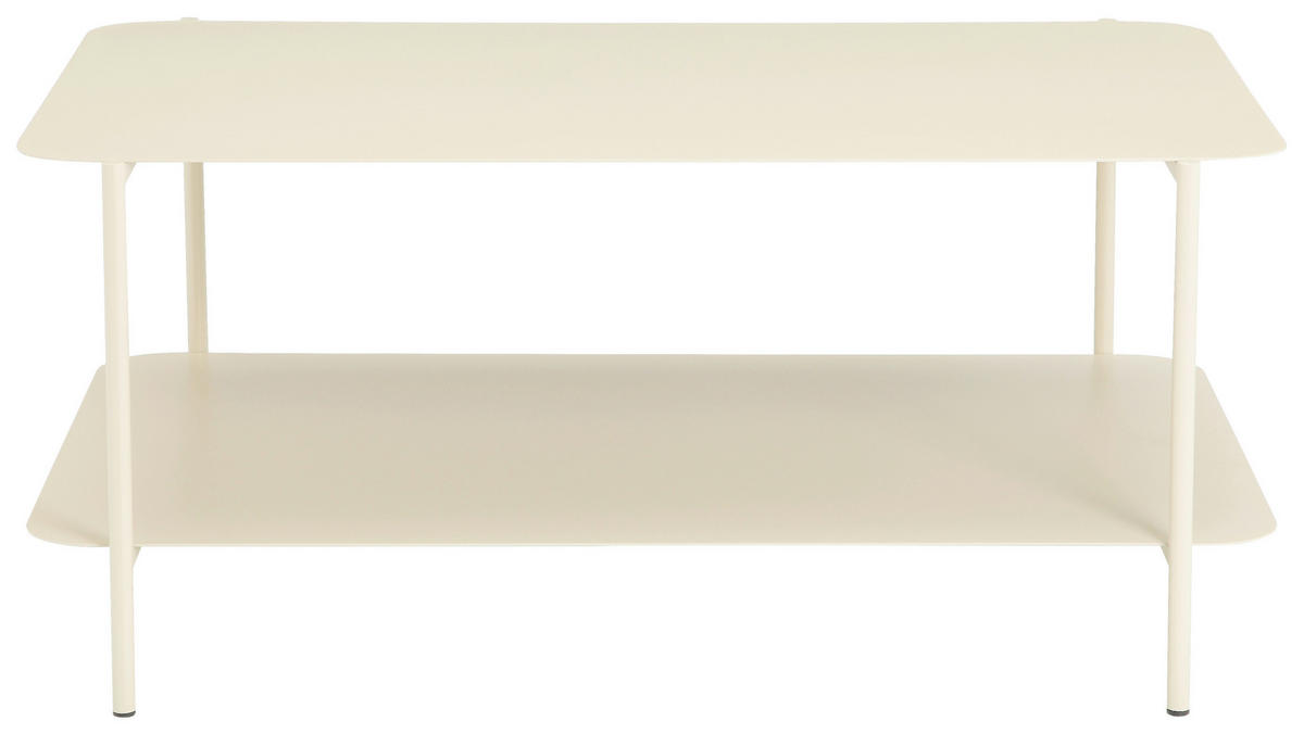 COUCHTISCH 90/58,4/40 cm rechteckig Kaschmir  - Kaschmir, Design, Metall (90/58,4/40cm) - Carryhome