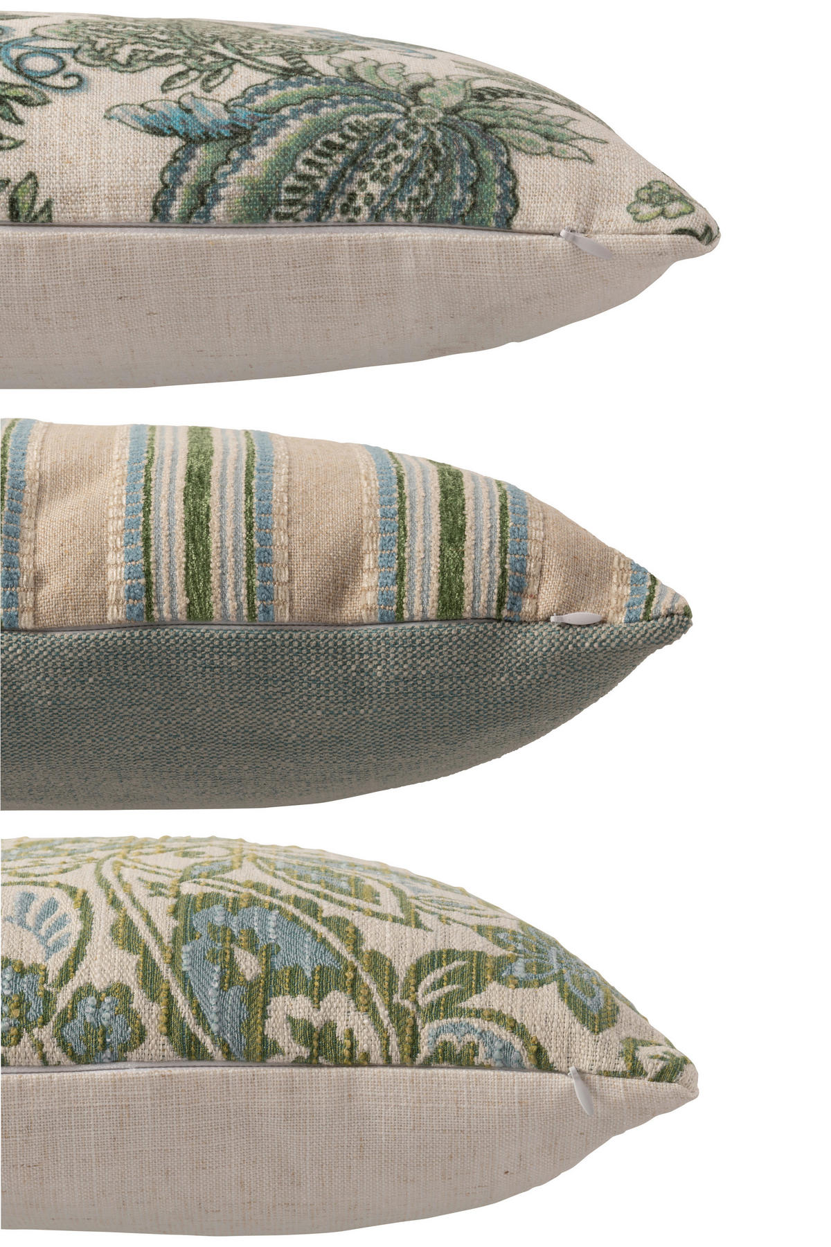 INNENKISSEN  - Hellblau/Grün, Basics, Textil (45/45/10cm)