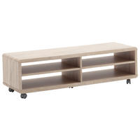 LOWBOARD Jeff  in 120/35/39 cm  - Eichefarben, KONVENTIONELL, Holzwerkstoff (120/35/39cm)