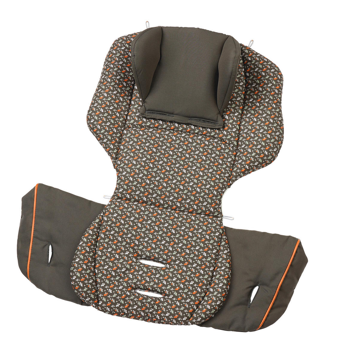 KINDERWAGENSET FX4 Classic  - Cognac/Schwarz, Basics, Leder/Textil (57/129/100cm) - Gesslein