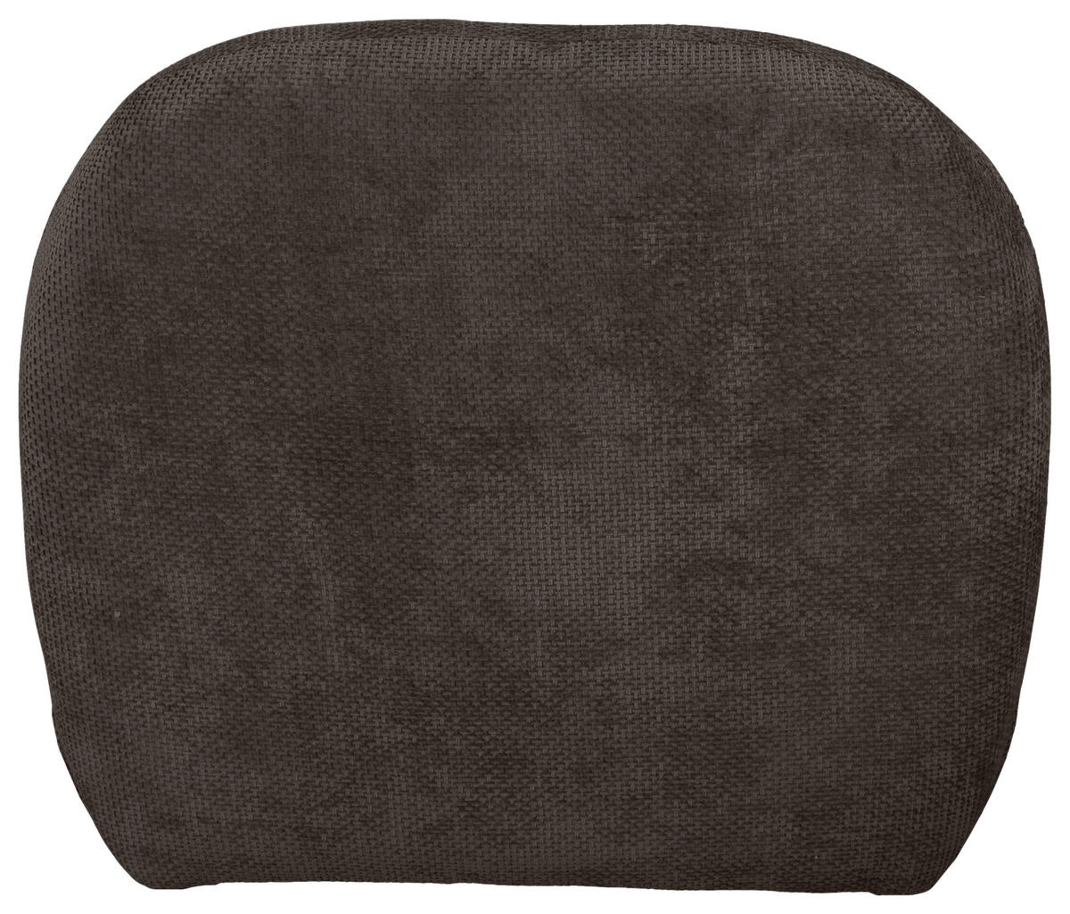 SESSEL in Struktur Mokka  - Schwarz/Mokka, Basics, Textil/Metall (85/74/85cm) - Livetastic