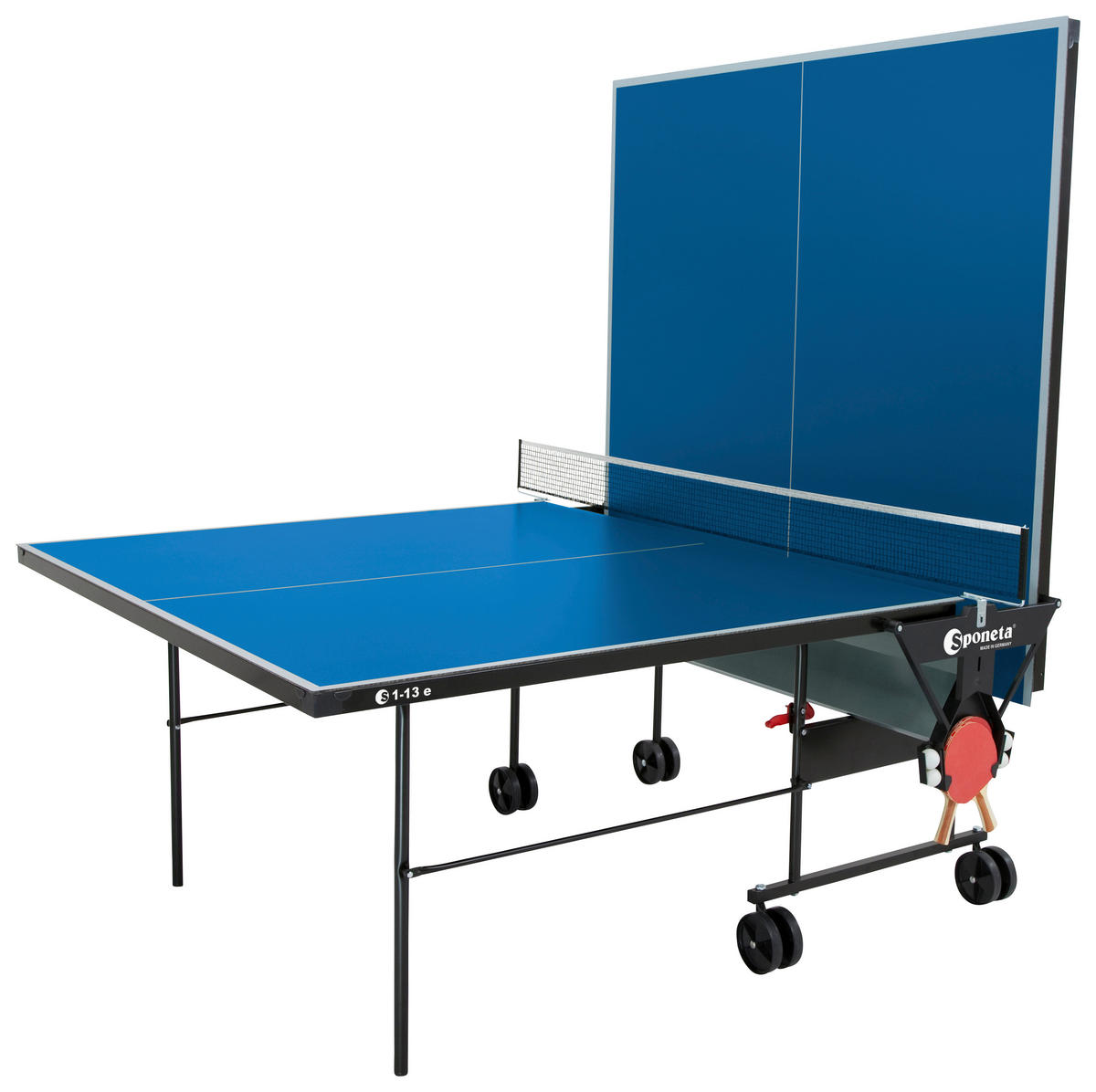 TISCHTENNISTISCH OUTDOOR - Blau, KONVENTIONELL, Holzwerkstoff/Metall (274/152,5/76cm)