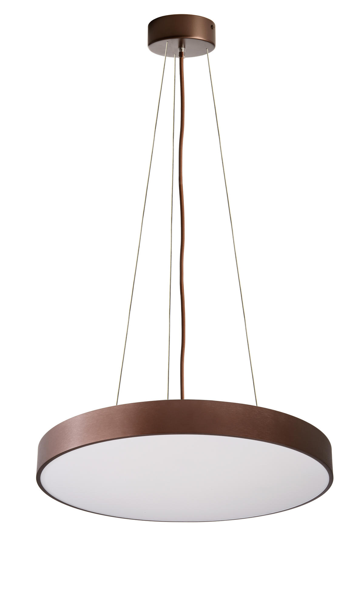 LED-HÄNGELEUCHTE Menkar 60/60/220 cm   - Kupferfarben, Design, Metall (60/60/220cm)