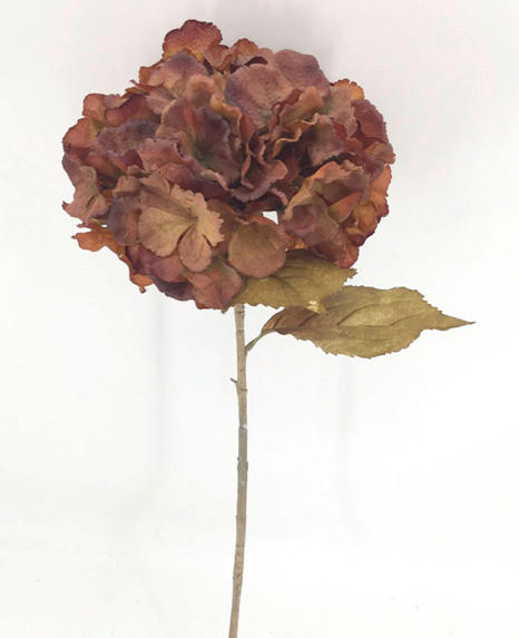 DEKORAČNÁ KYTICA  - medená/zelená, Romantik / Landhaus, plast (80/15/15cm)