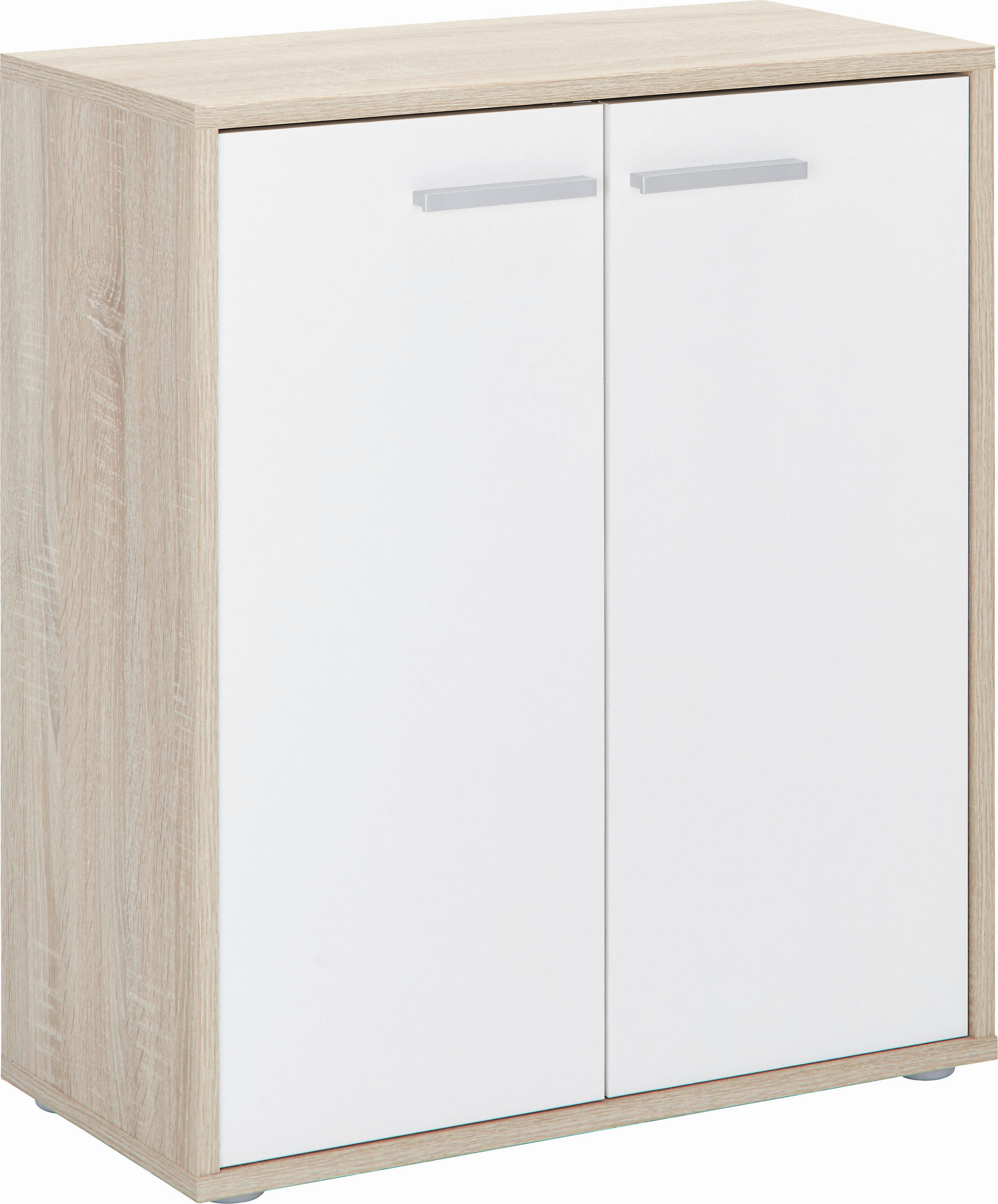 KOMODA   60/70/30 cm   bijela, hrast Sonoma  - bijela/hrast Sonoma, drvni materijal (60/70/30cm) - Best Price