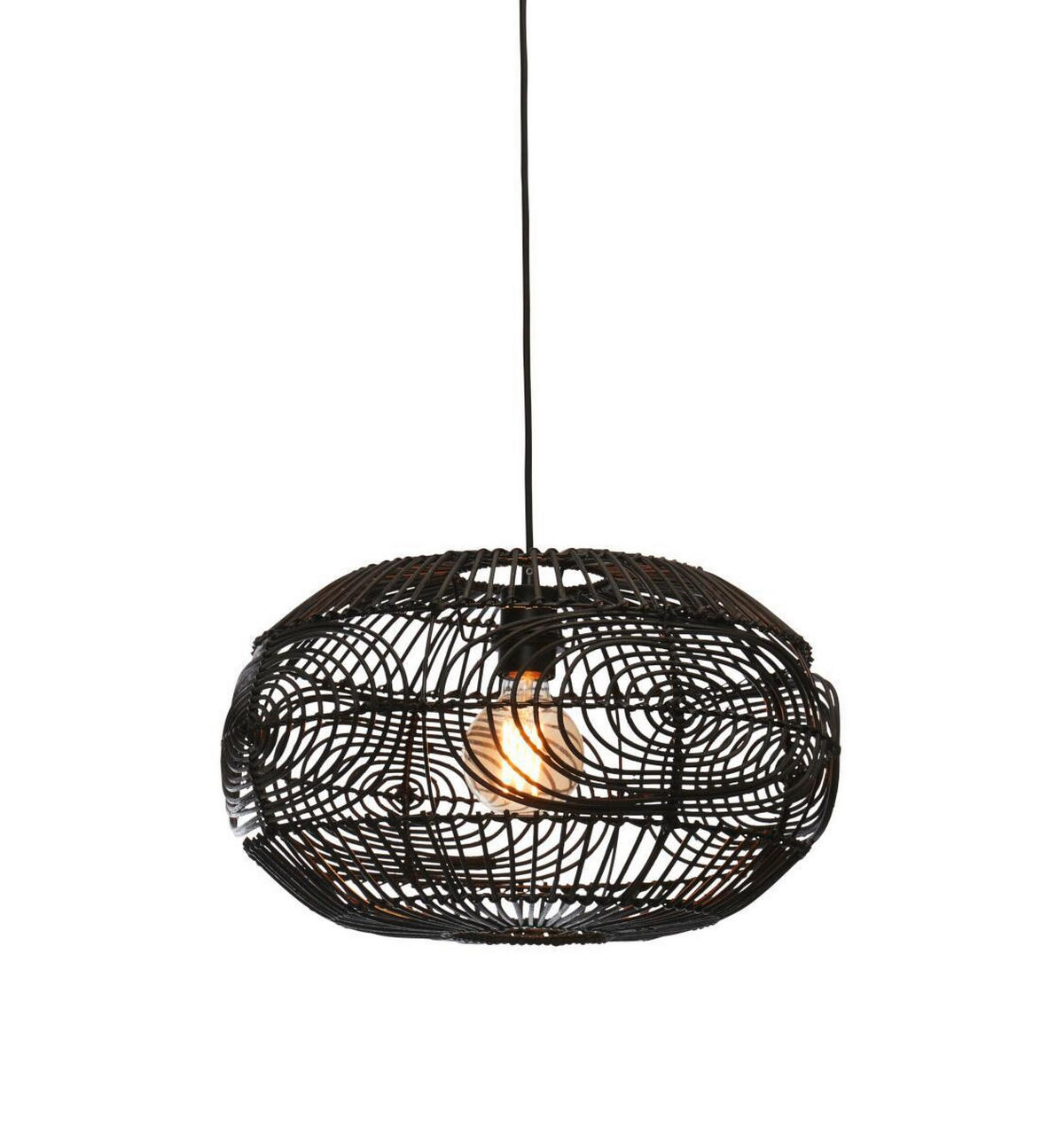 HÄNGLAMPA GOOD&MOJO 48/30 cm  - svart, Trend (48/30cm) - Good & Mojo