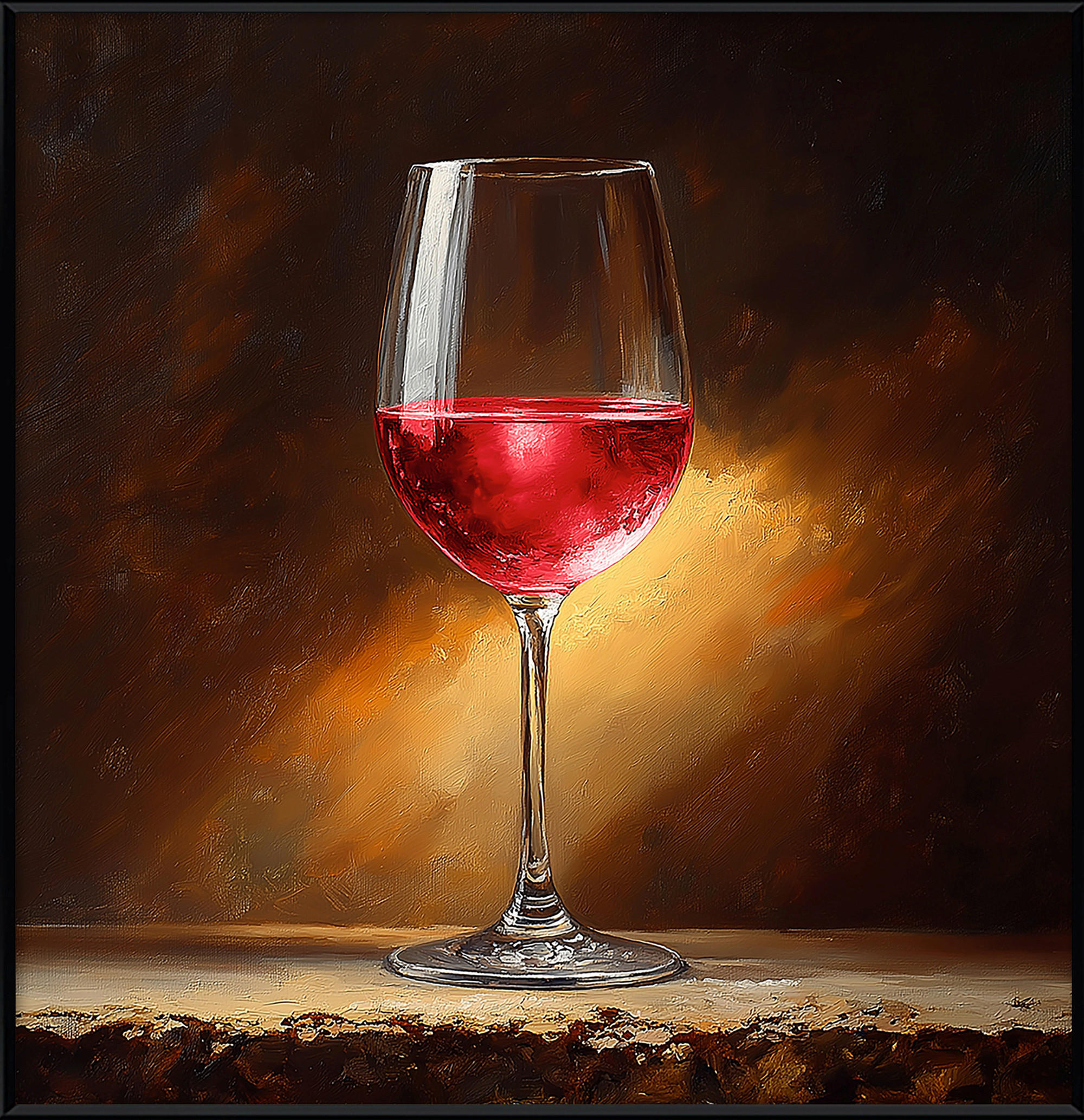 Euroart OBRAZ NA KOVU, jídlo a pití, 30/30/2 cm