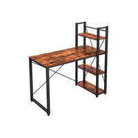 PSACÍ STŮL, hnědá, černá, 120/60/120 cm - černá/hnědá, Basics, kov/kompozitní dřevo (120/60/120cm) - Boxxx
