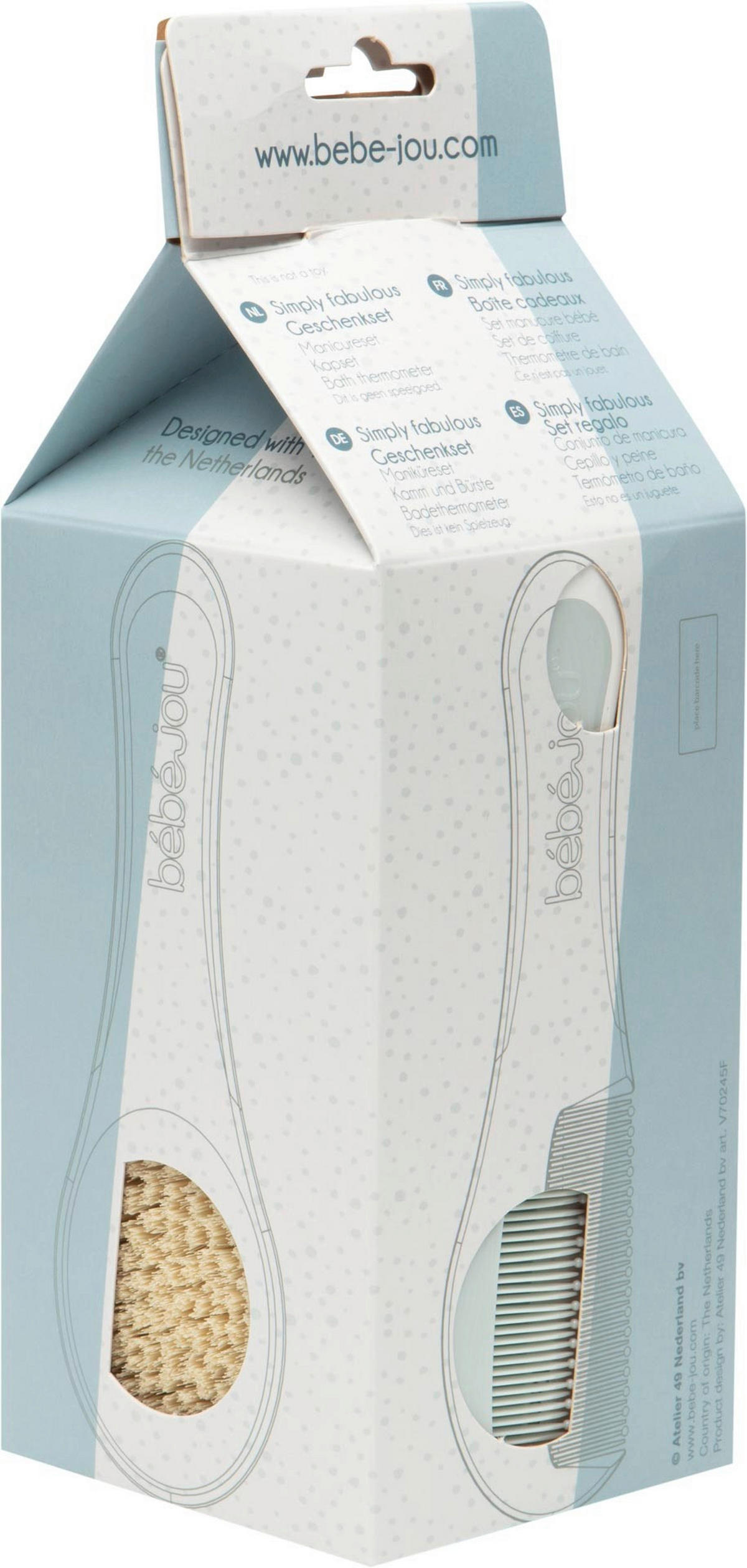 BABYGESCHENKSET - Pastellgrün, Basics, Kunststoff (22.1/22.1/5cm) - Bebe Jou