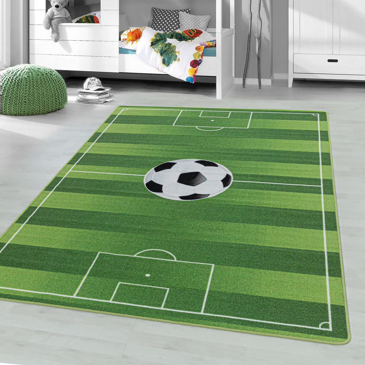 DĚTSKÝ KOBEREC, 120/170 cm, zelená - zelená, Basics, textil/plast (120/170cm) - Ben'n'jen