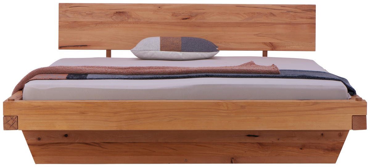 TRÁMOVÁ POSTEL, 180/200 cm, barvy buku - barvy buku, Lifestyle, dřevo (180/200cm) - Linea Natura