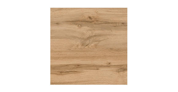 HOCHSCHRANK 40/180/35 cm - Eiche Wotan/Silberfarben, Natur, Holzwerkstoff/Kunststoff (40/180/35cm) - Xora