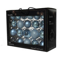CHRISTBAUMKUGEL-SET  - Basics (7/7/7cm)