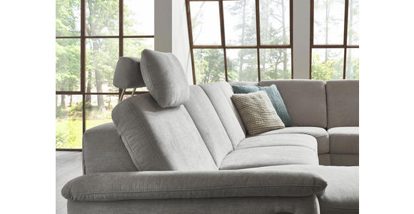 WOHNLANDSCHAFT in Textil Rot - Rot/Alufarben, Design, Textil/Metall (170/333/265cm) - Dieter Knoll