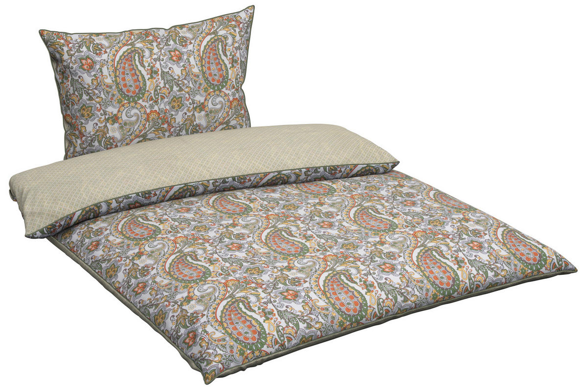 OBOUSTRANNÉ POVLEČENÍ, satén, vícebarevná, 140/200 cm - vícebarevná, Konvenční, textil (140/200cm) - Esposa