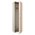 GARDEROBENSCHRANK  in 60/197/38 cm  - Kaschmir/Eichefarben, Basics, Holzwerkstoff/Kunststoff (60/197/38cm) - Xora