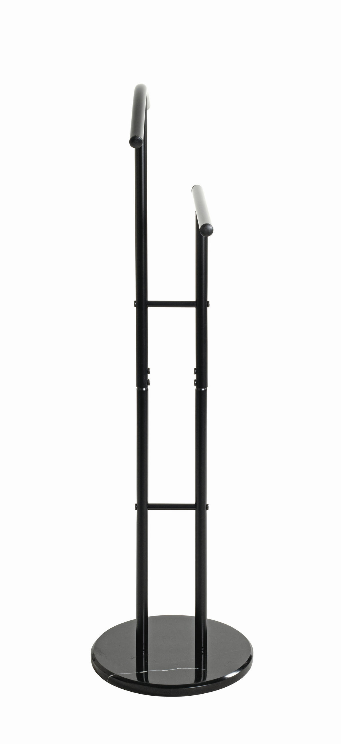 HERRENDIENER in Schwarz 48/105/30 cm   - Schwarz, Basics, Stein/Metall (48/105/30cm)