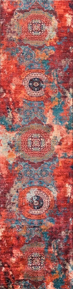 ORIENTTEPPICH 80/200 cm Glow Multicolor  - Multicolor, Design, Textil (80/200cm) - Cazaris