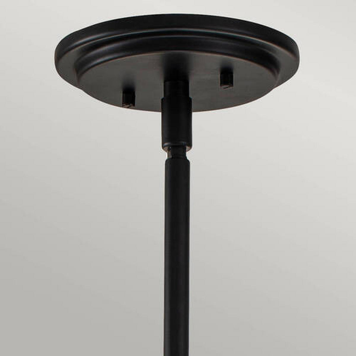 SVJETILJKA VISEĆA  28.9/50.3 cm      Elstead Somerset  - crna, Design, staklo/metal (28.9/50.3cm) - Elstead Lighting