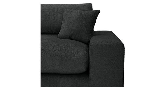 ECKSOFA  Anthrazit Bouclé  - Greige/Anthrazit, MODERN, Kunststoff/Textil (255/255cm) - Landscape