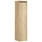 MIDISCHRANK 30/133,8/30 cm  - Eichefarben, MODERN, Glas/Holzwerkstoff (30/133,8/30cm) - Dieter Knoll