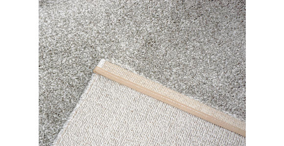 HOCHFLORTEPPICH 67/130 cm Samoa Silberfarben  - Silberfarben, Basics, Kunststoff/Textil (67/130cm) - Novel
