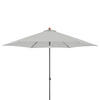 SONNENSCHIRM  300/300 cm  - Anthrazit/Hellgrau, Basics, Textil/Metall (300/300cm) - Doppler