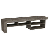 LOWBOARD  in 160/40/38 cm  - Graphitfarben, Design, Holzwerkstoff (160/40/38cm) - MID.YOU