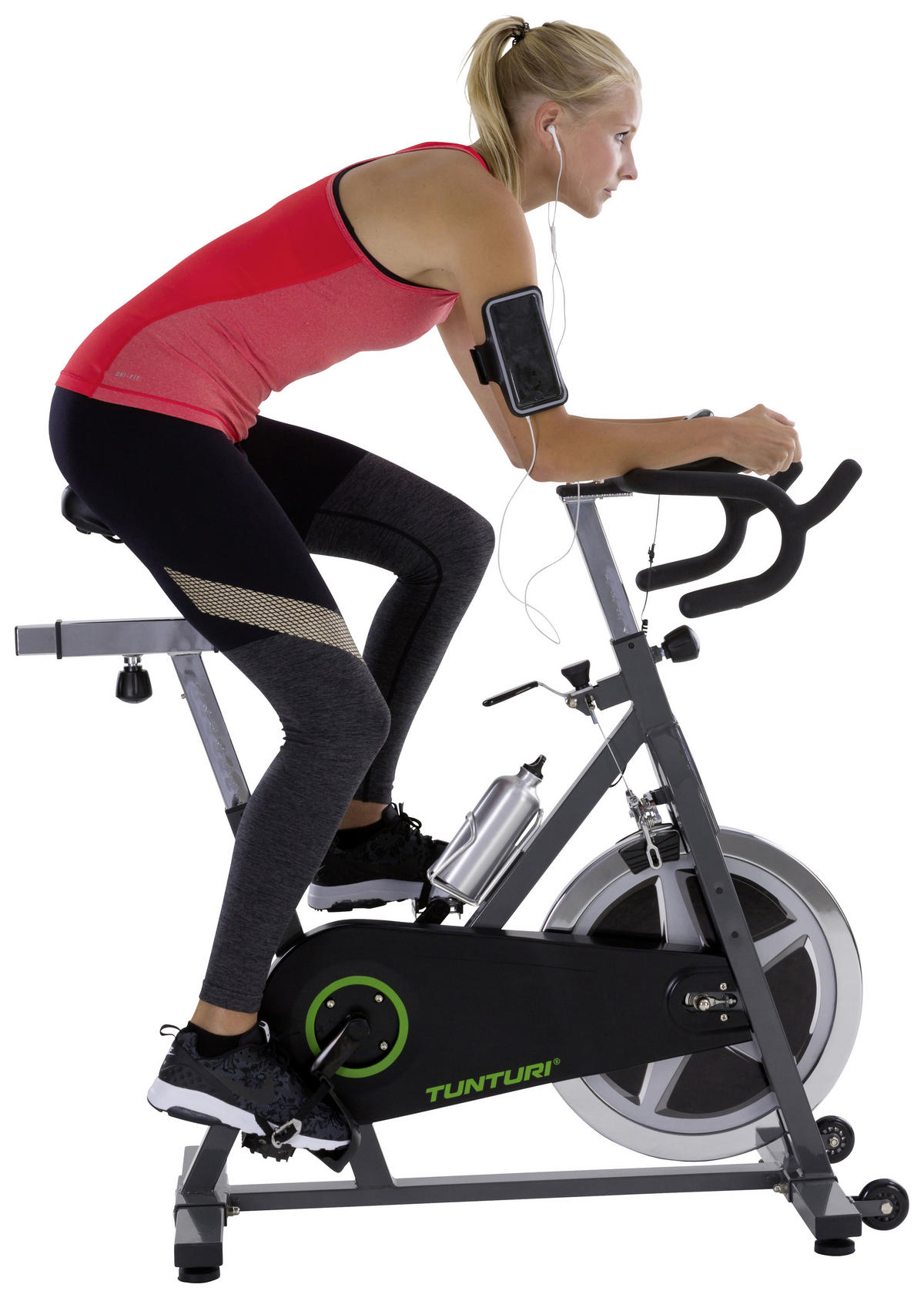 HEIMTRAINER S30 CARDIO FIT - Schwarz/Grau, MODERN, Kunststoff/Metall (50,5/112,5/116cm) - Tunturi