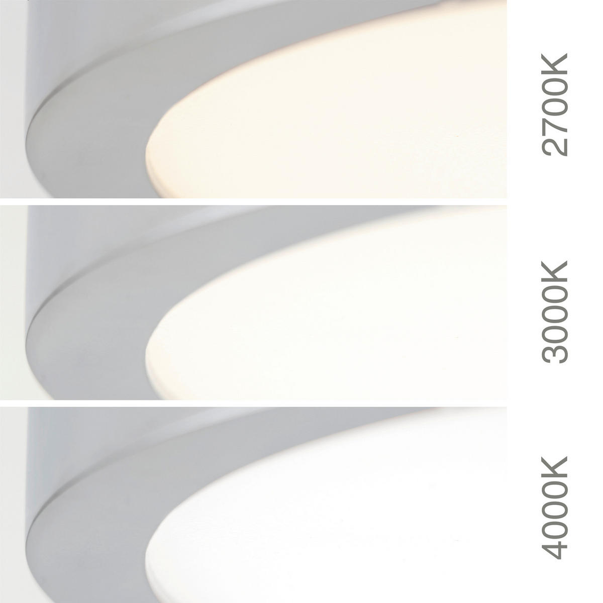 LED-DECKENLEUCHTE Disc 14/2,4 cm   - Chromfarben, Design, Glas/Metall (14/2,4cm)