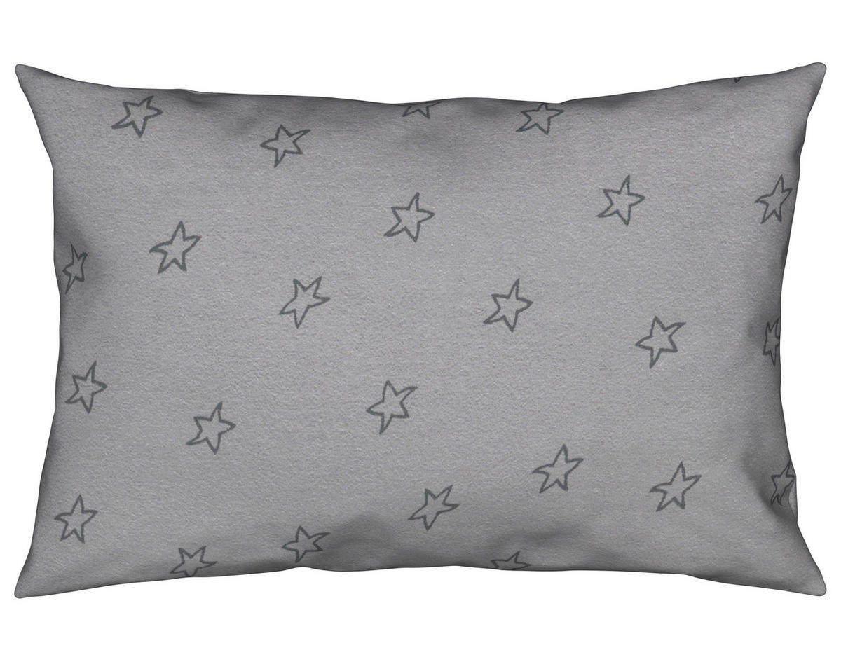 BABYBETTWÄSCHE 100/135 cm  - Grau, Basics, Textil (100/135cm) - Patinio