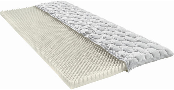 TOPPER 200/200 cm Höhe ca.  - Weiß, Basics, Textil (200/200cm) - Sleeptex