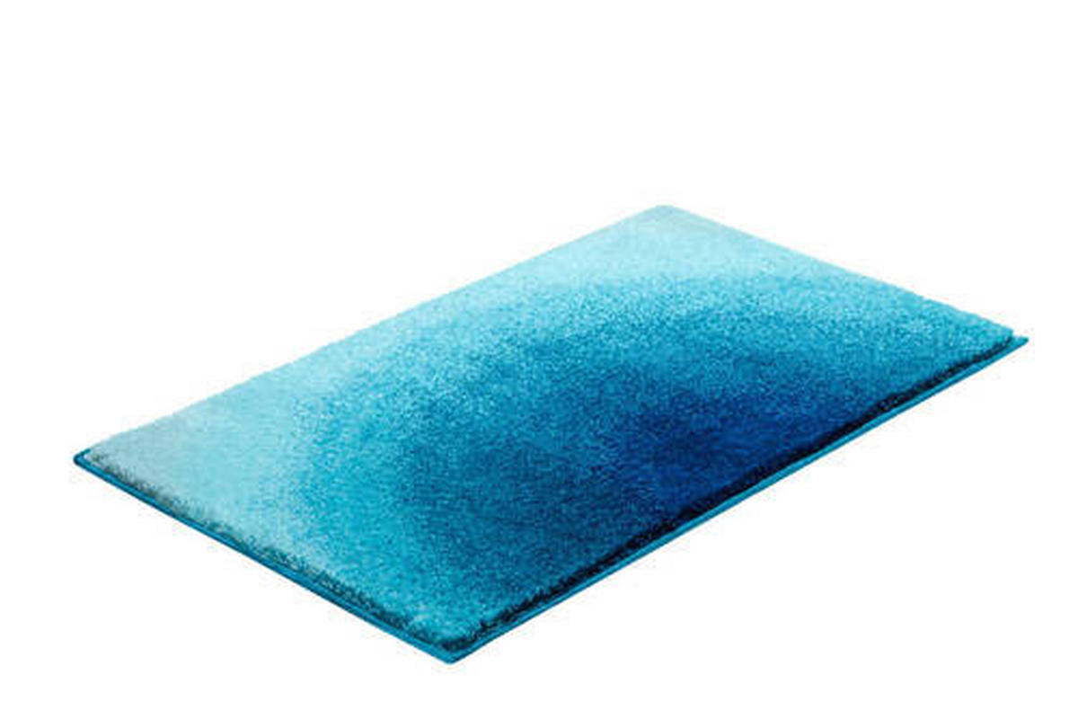 KOBEREC DO KOUPELNY, 60/100 cm - tyrkysová, Basics, textil/plast (60/100cm) - Grund