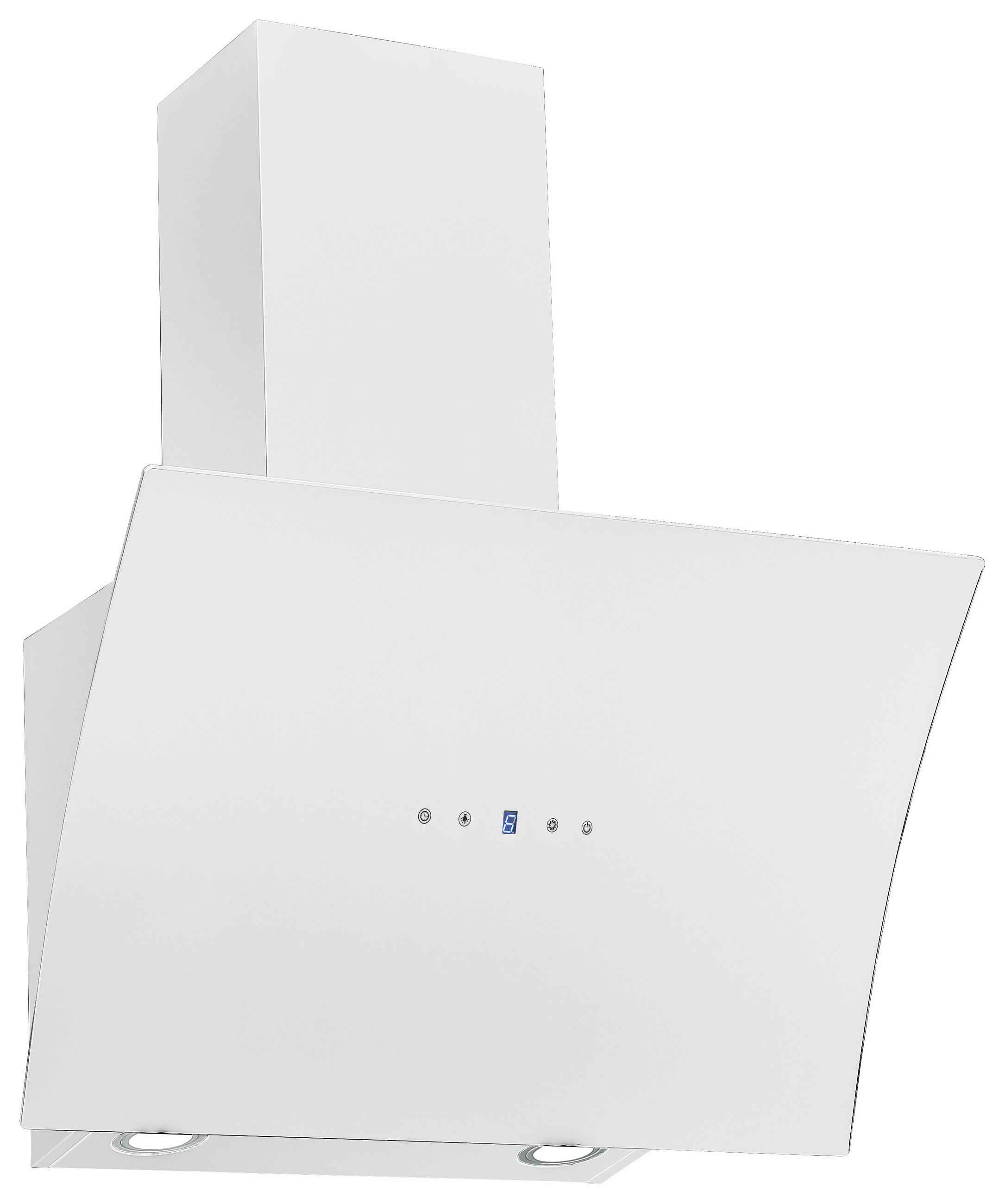 FLÄKTKÅPA CH55060WA++  - vit, Trend, metall/glas (60/80,5-118,5/40,2cm) - Respekta