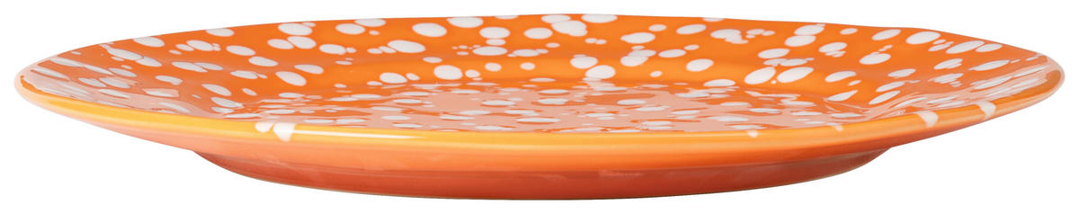 KOMBISERVICE Rot, Weiß Hochglanz RAFAELA 4-teilig 1 Personen  - Weiß Hochglanz/Rot, Basics, Keramik - Costa Nova