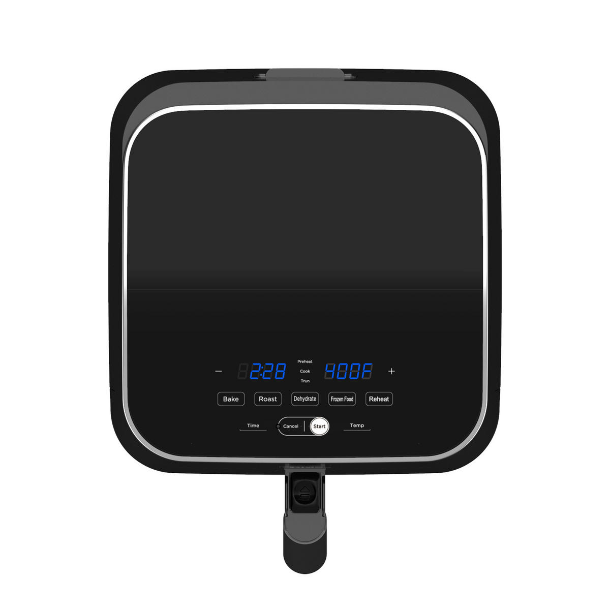 FORRÓLEVEGŐS SÜTŐ - fekete, Basics, fém (36/43/42cm) - Midea