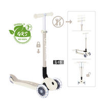 KINDERSCOOTER PRIMO FOLDABLE LIGHTS  - Perlmutt, Basics, Kunststoff (57.5/28/77.5cm) - GLOBBER