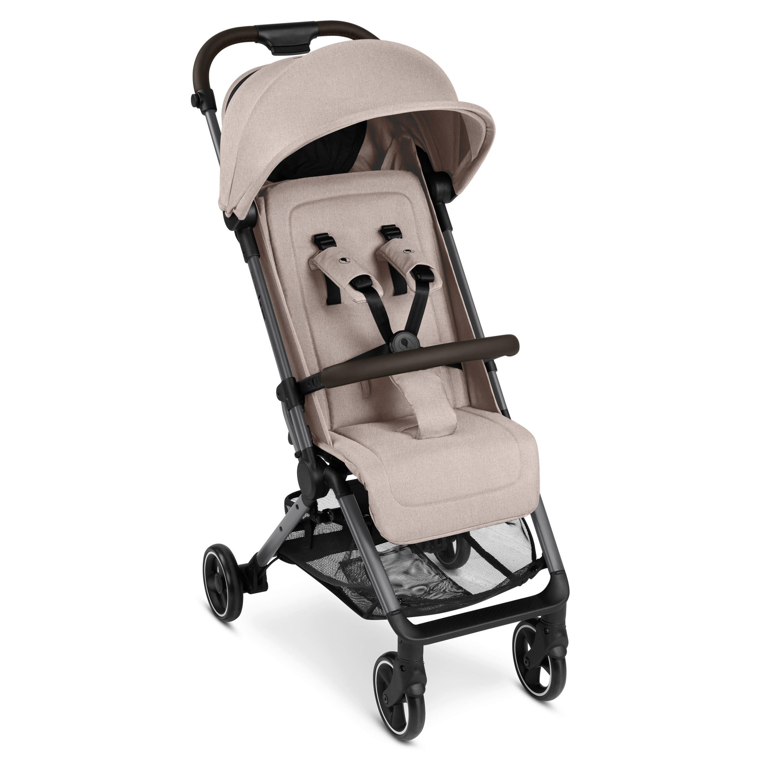 BUGGY Ping 3 Travel  - Beige/Schwarz, Basics, Textil/Metall (51/107/81cm) - ABC Design